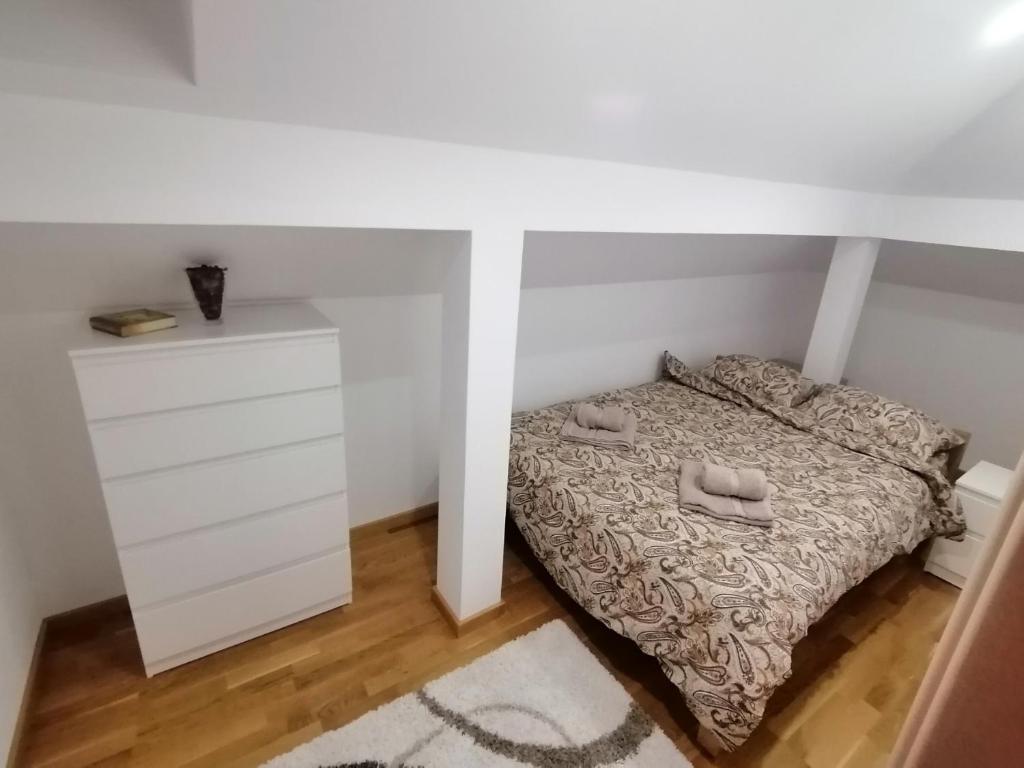 Postel nebo postele na pokoji v ubytování Duh Zlatara