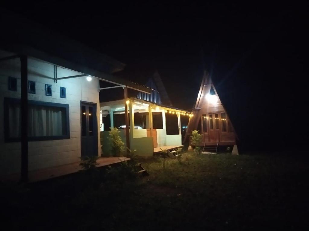 Budova, kde se bed and breakfast nachází