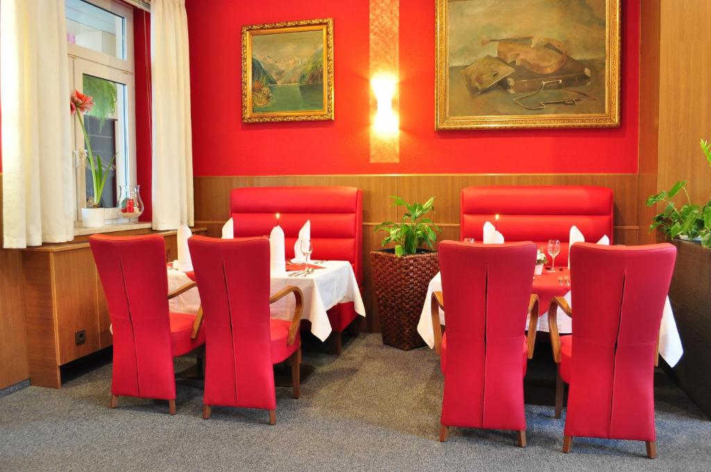 Posezení v ubytování Hotel-Restaurant Weinberg