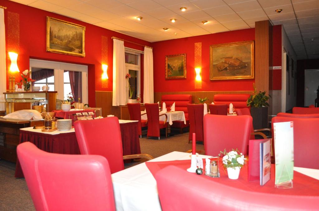 Posezení v ubytování Hotel-Restaurant Weinberg