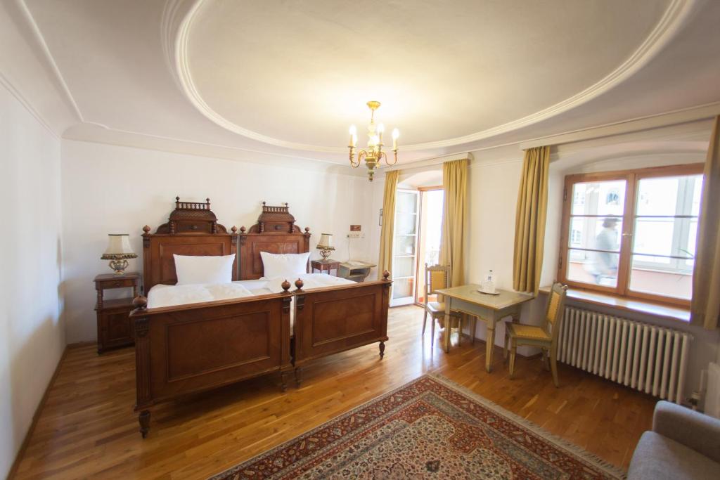 Posezení v ubytování Hotel Wilder Mann