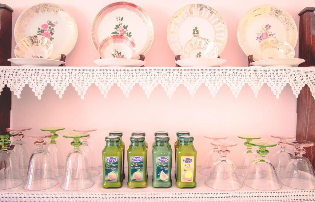 Nápoje v ubytování B&B Casa Dolce Casa