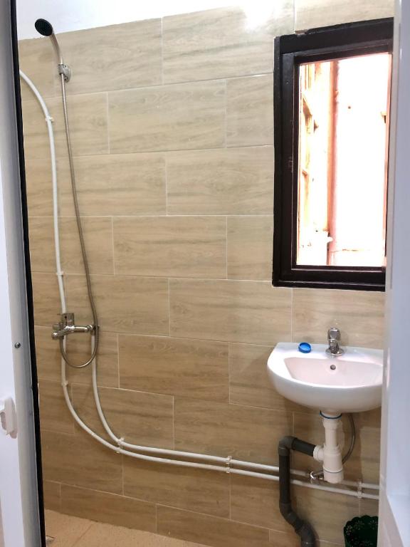 Koupelna v ubytování Hotel El Maghreb Al Kabir