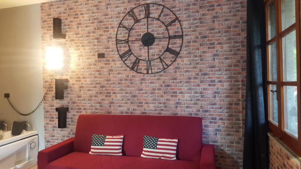 Posezení v ubytování B&B La Corte Dei Samidagi