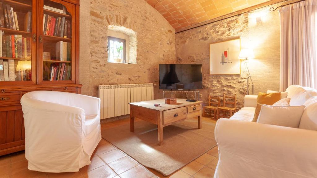 Telewizja i/lub zestaw kina domowego w obiekcie MAS CAMPS