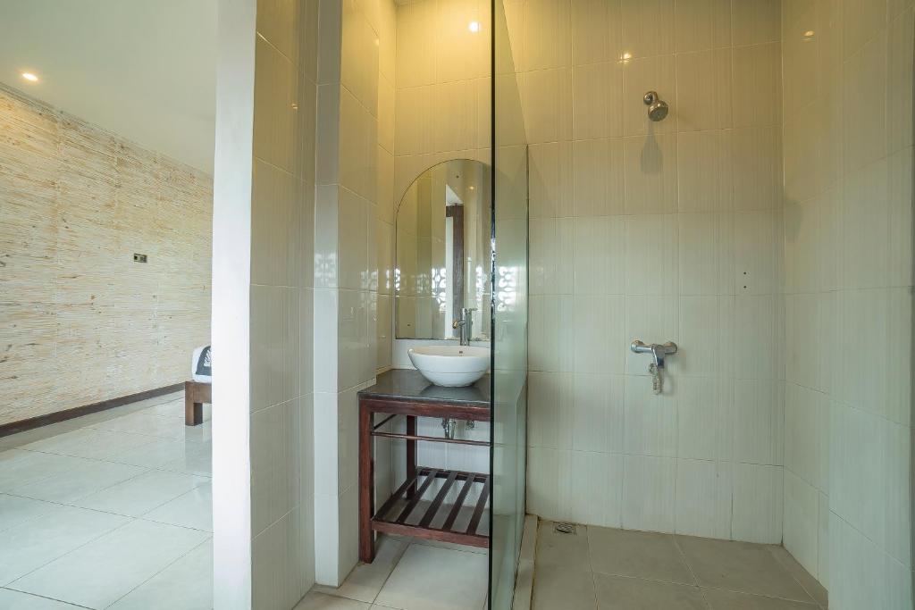 Koupelna v ubytování Iman Homestay Ubud