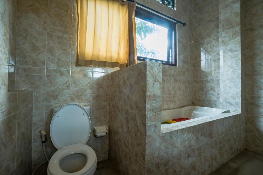Koupelna v ubytování Iman Homestay Ubud