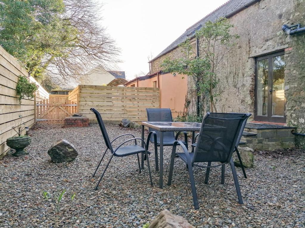 Αίθριο ή υπαίθριος χώρος στο Stable Cottage, Narberth