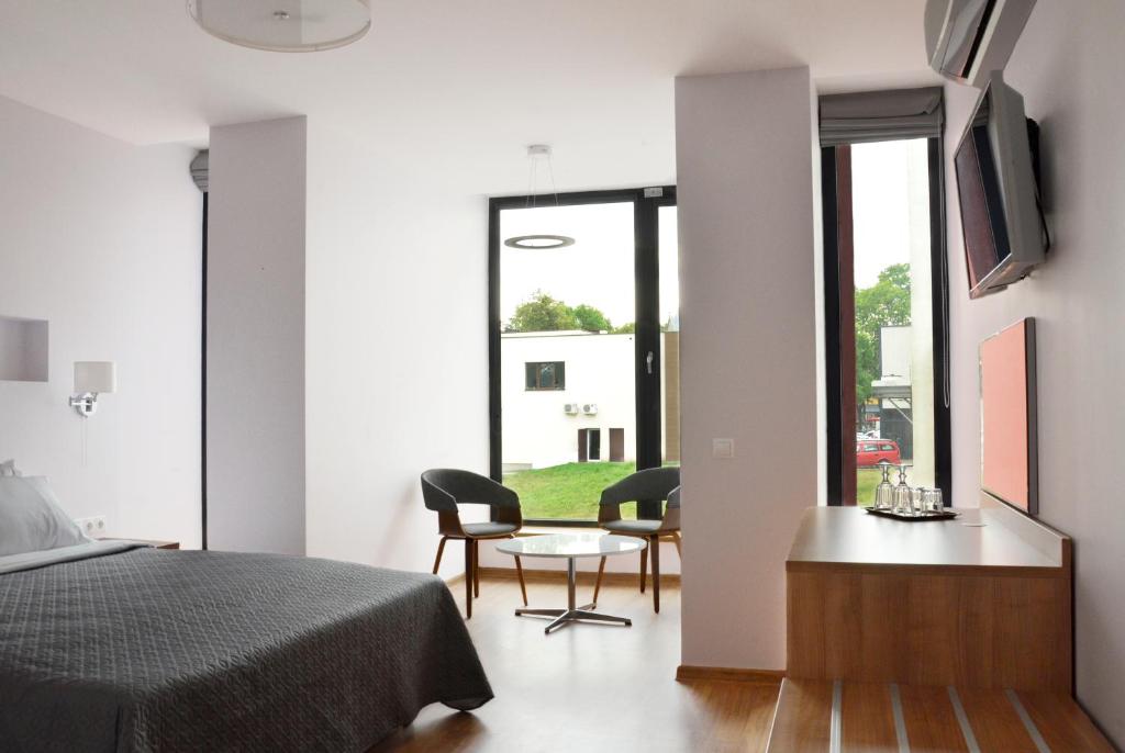 TV a/nebo společenská místnost v ubytování Tip Tap Guest House