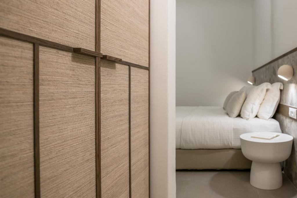 Koupelna v ubytování Enigma Suites