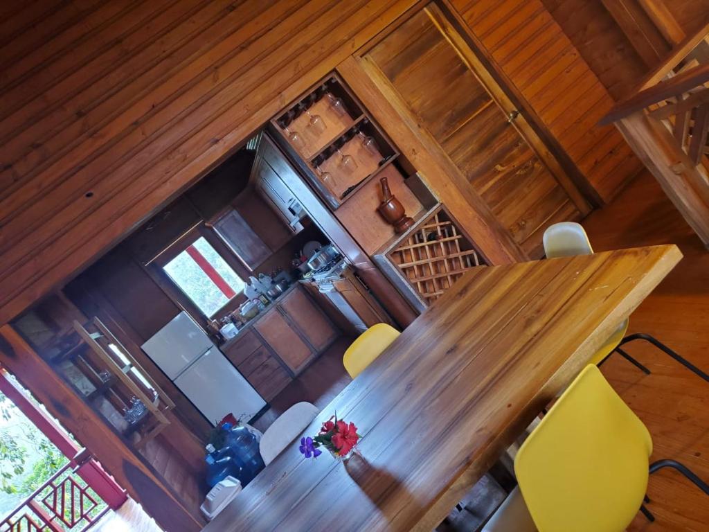 Kuchyň nebo kuchyňský kout v ubytování Estancias Arroyazo