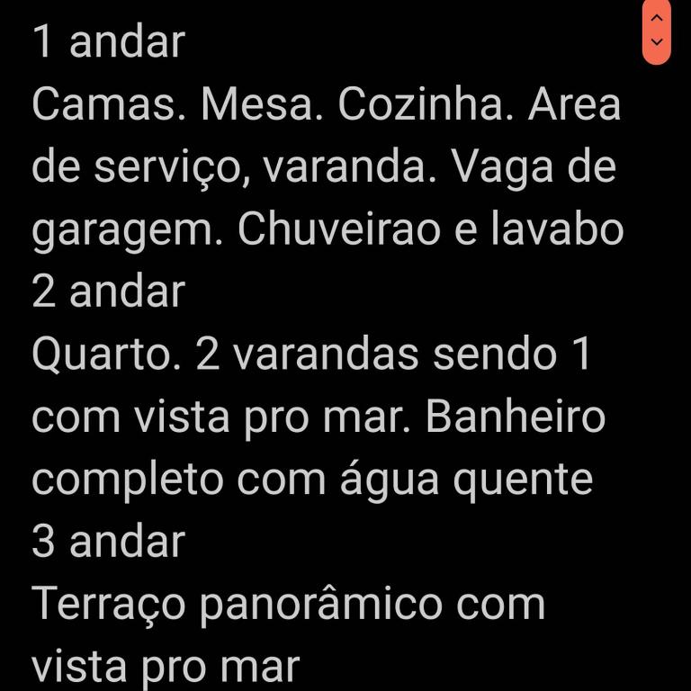  Pe na areia triplex com vista do mar na Praia do Pontal e terraço panorâmico A casa toda sua sem nada compartilhado