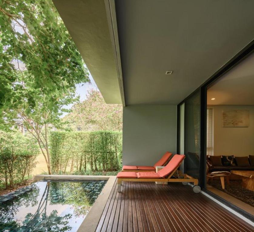 Bazén v ubytování The Peri Hotel Khao Yai nebo v jeho okolí