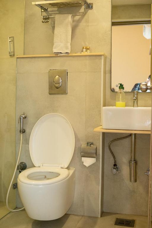 Koupelna v ubytování Hotel Beebiz Guindy