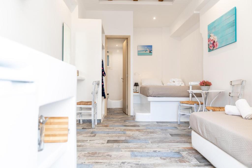 Posezení v ubytování Depis Luxury Suites