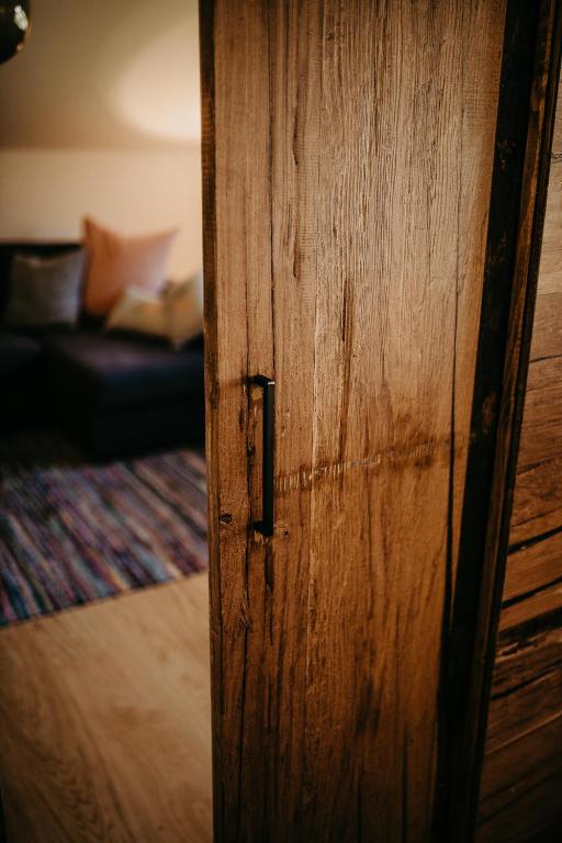 Postel nebo postele na pokoji v ubytování Haus Wildmoos