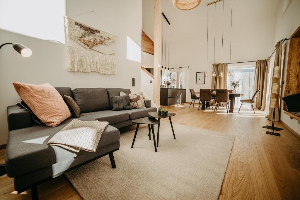 Posezení v ubytování Haus Wildmoos