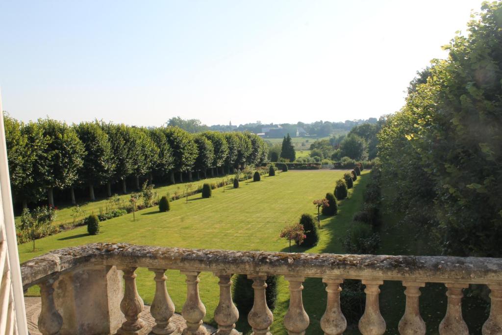 Zahrada ubytování Domaine de Bayeux