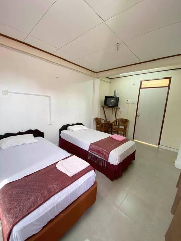Nipah River View Bajet Hotel - Стандартная комната для близнецов
