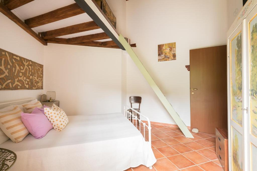 Postel nebo postele na pokoji v ubytování Casina di Dario - Pet Friendly