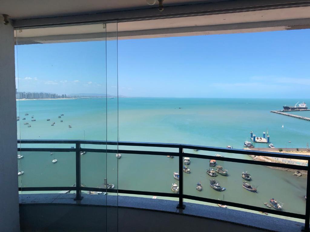  Flat Vista Completa Beira Mar
