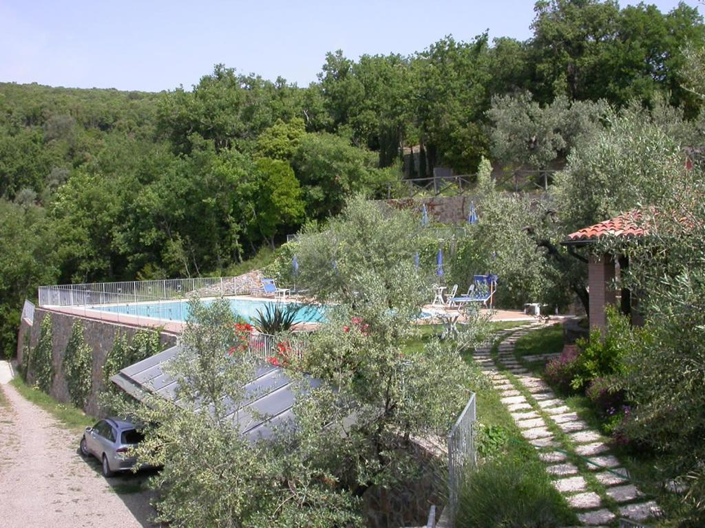 The swimming pool at or close to Podere La Tona