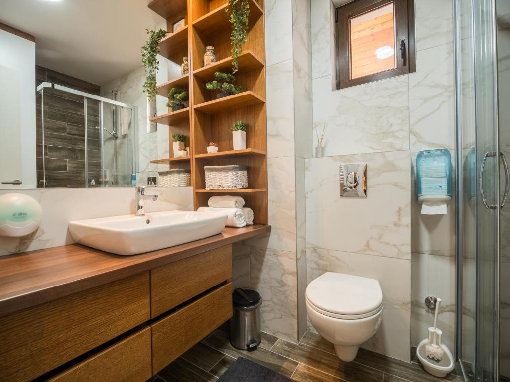 Koupelna v ubytování Apartman 23 - Vila Harizma