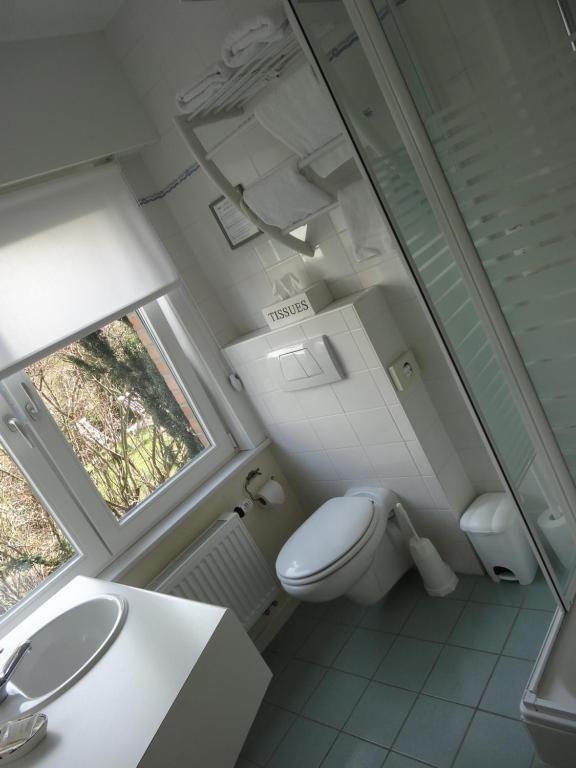 Koupelna v ubytování Hotel Bilderdijk