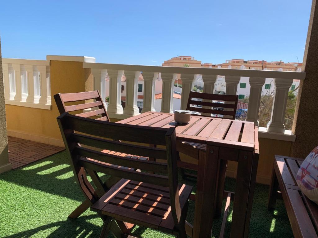 A balcony or terrace at Maria Perla Medano