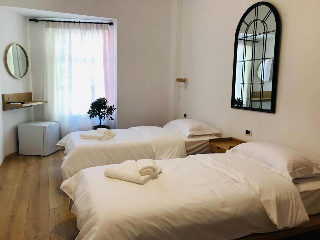 Postel nebo postele na pokoji v ubytování Foleza - Bed and breakfast