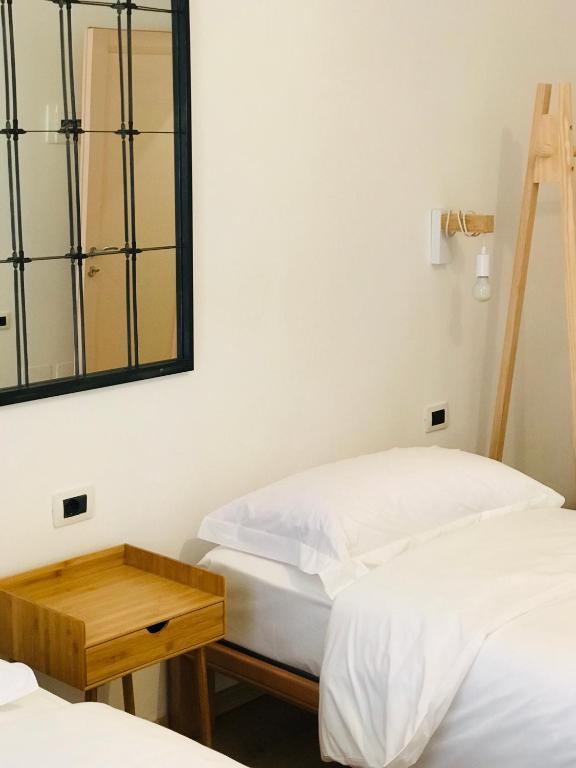 Postel nebo postele na pokoji v ubytování Foleza - Bed and breakfast