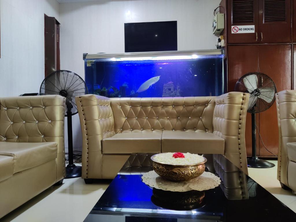 Posezení v ubytování Grand View Residency Chennai