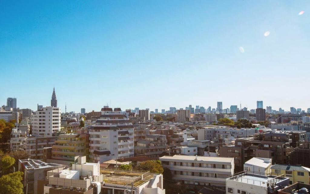 FOREST YOYOGI top floor with nice view over the Tokyo city