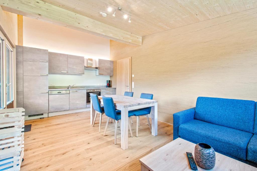 Kuchyň nebo kuchyňský kout v ubytování Haus Berghof
