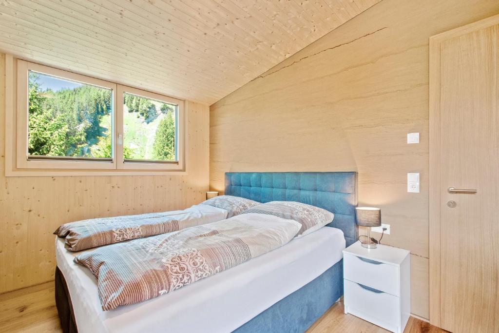 Postel nebo postele na pokoji v ubytování Haus Berghof