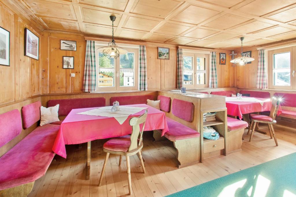 Posezení v ubytování Haus Berghof