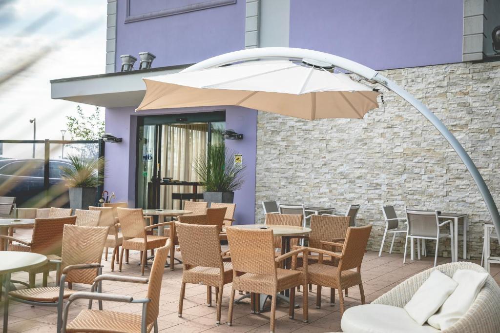 Posezení v ubytování Hotel Baya - in centro, sul mare