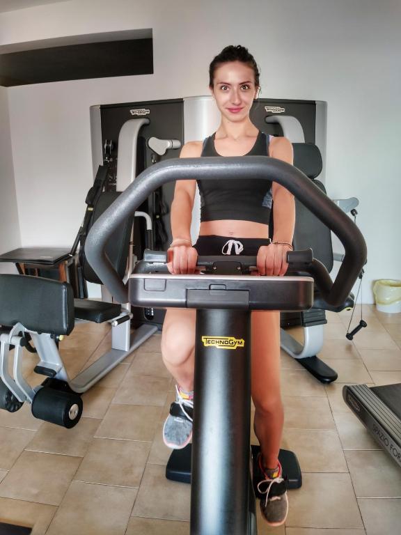 Fitness centrum a/nebo fitness zařízení v ubytování Hotel Costa Paradiso