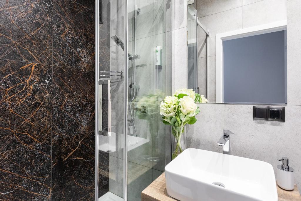 Kúpeľňa v ubytovaní Luxe Living Krakow