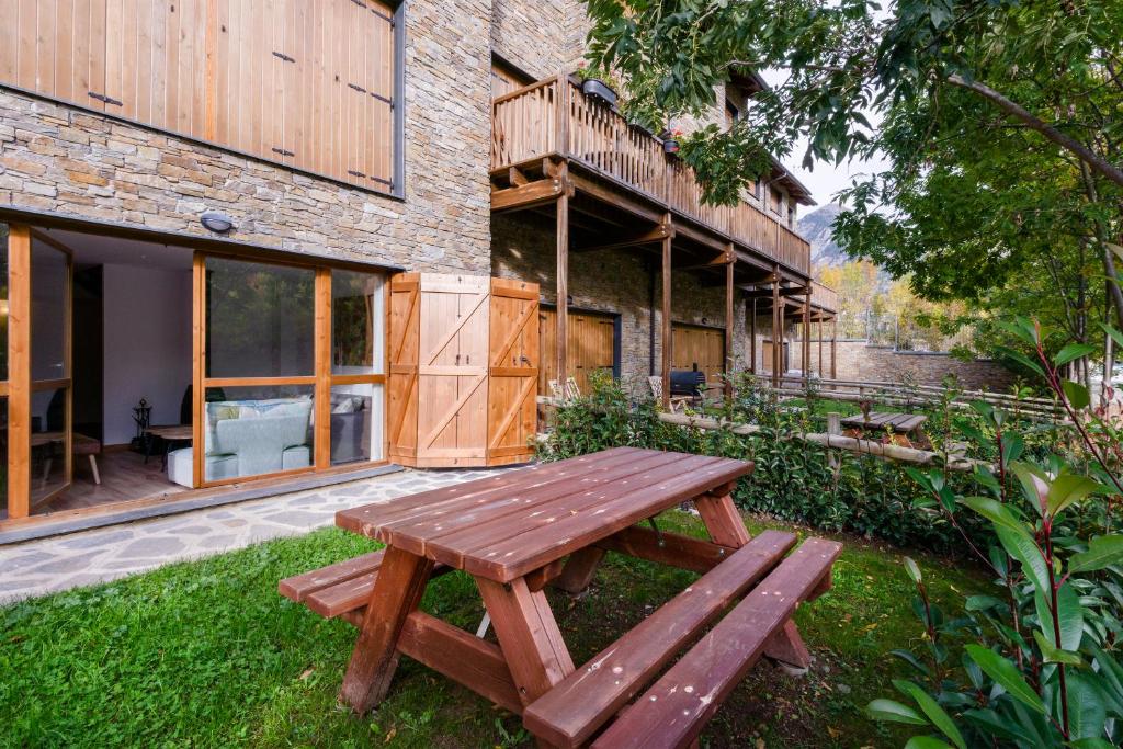 Zahrada ubytování Chalet Casa La Cumbrecita en Panticosa