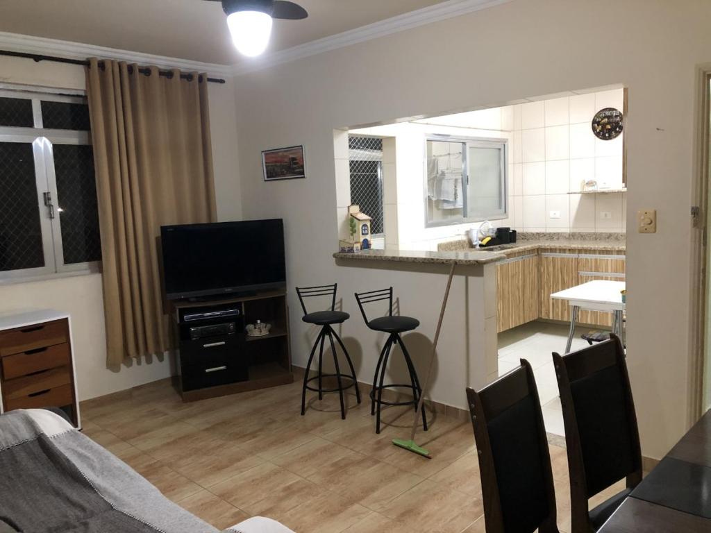  aconchegante apartamento de praia