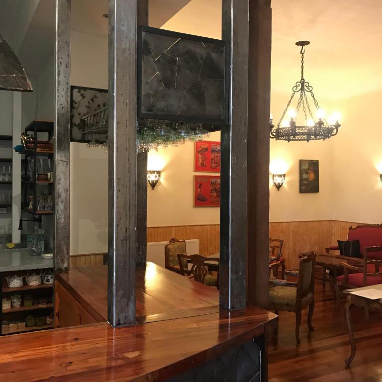 Posezení v ubytování Fortunata Chacana Guest House