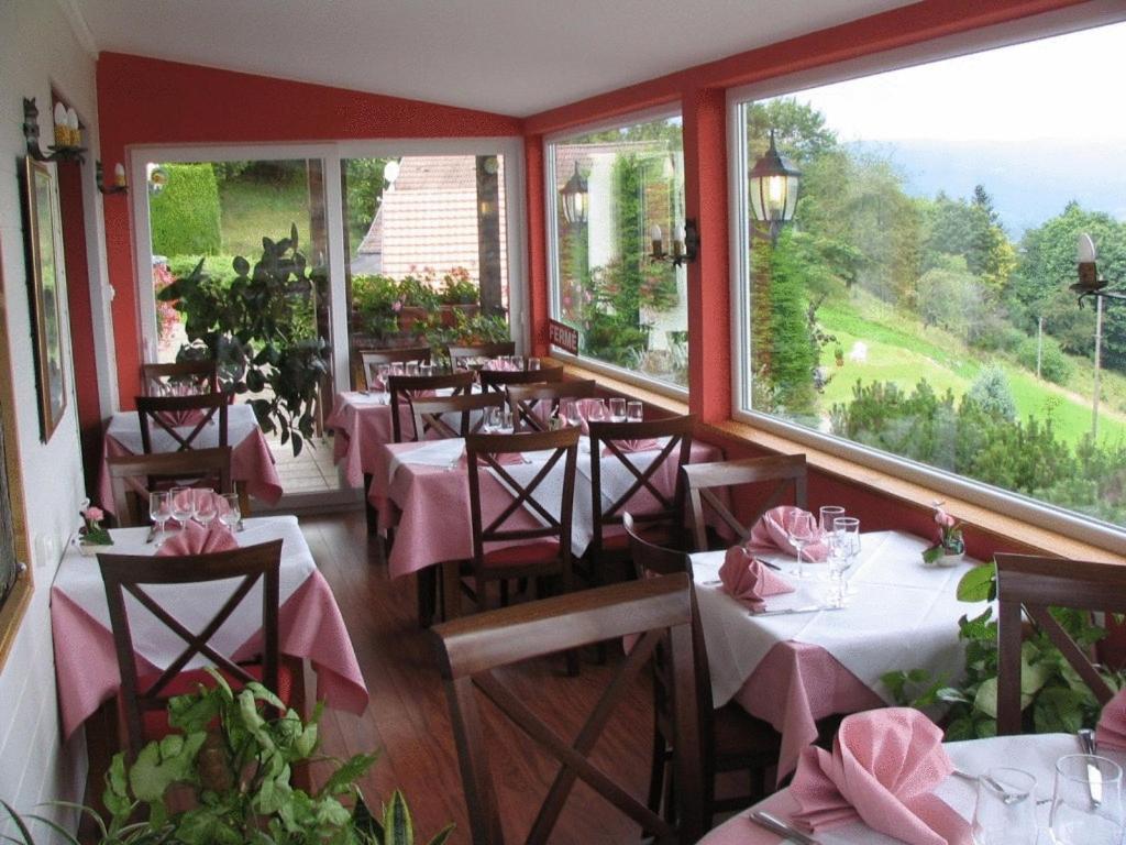 Zahrada ubytování Auberge Obersolberg