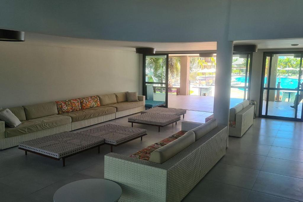  Flat cercado pelo paraíso no Beach Class Eco Life