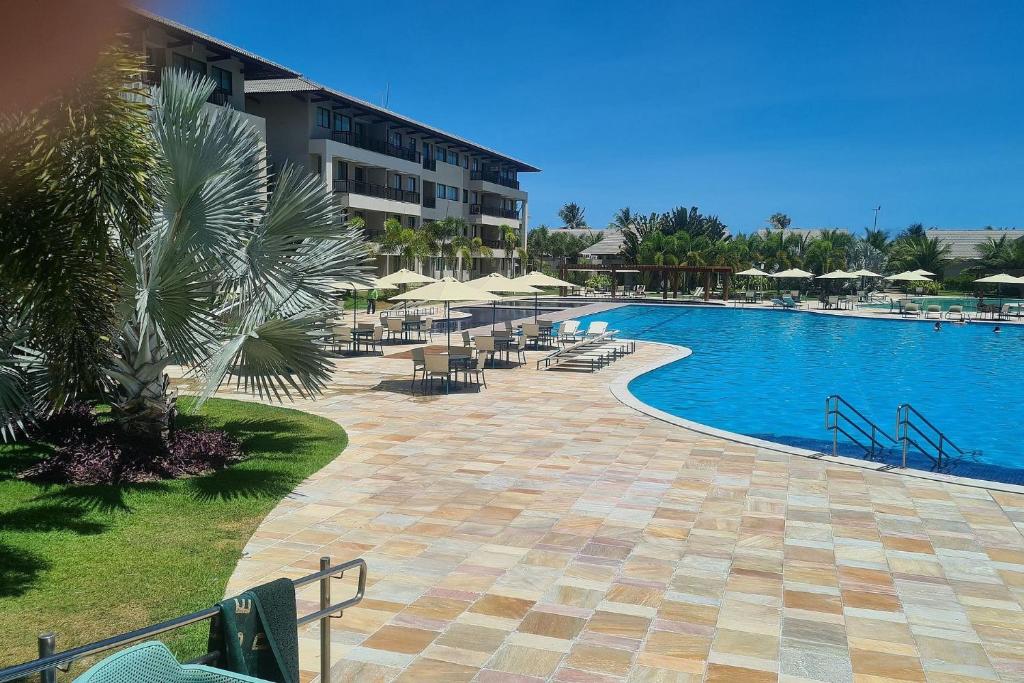  Flat cercado pelo paraíso no Beach Class Eco Life