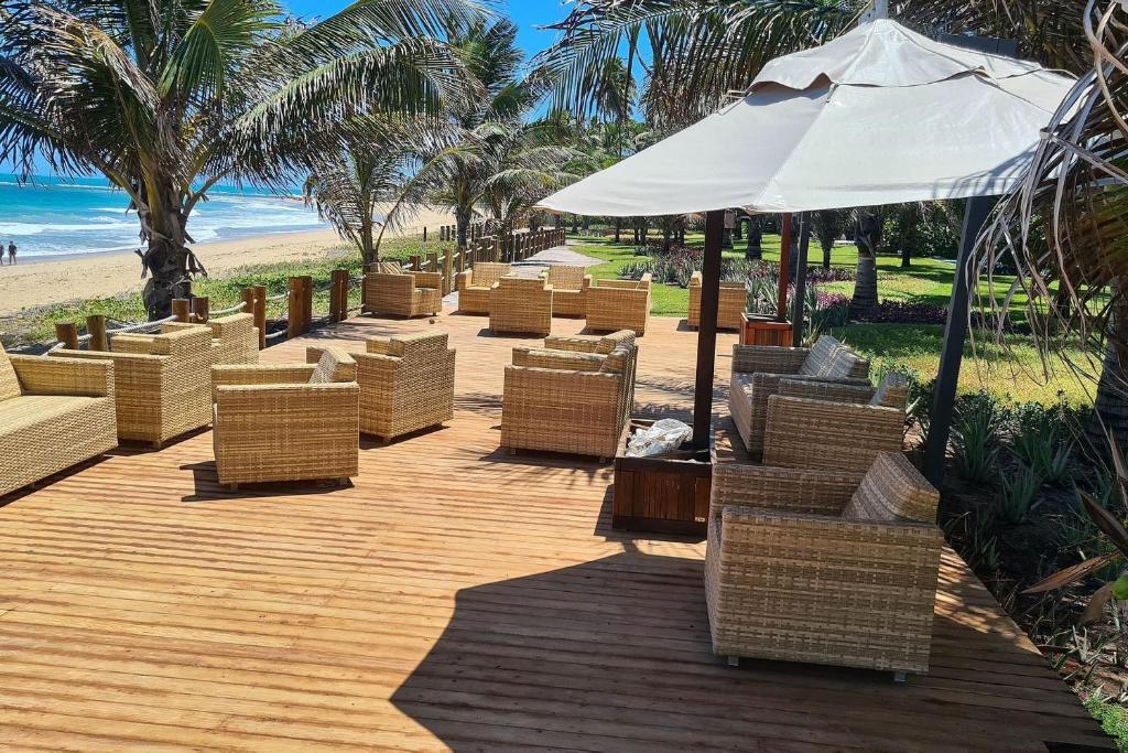  Flat cercado pelo paraíso no Beach Class Eco Life
