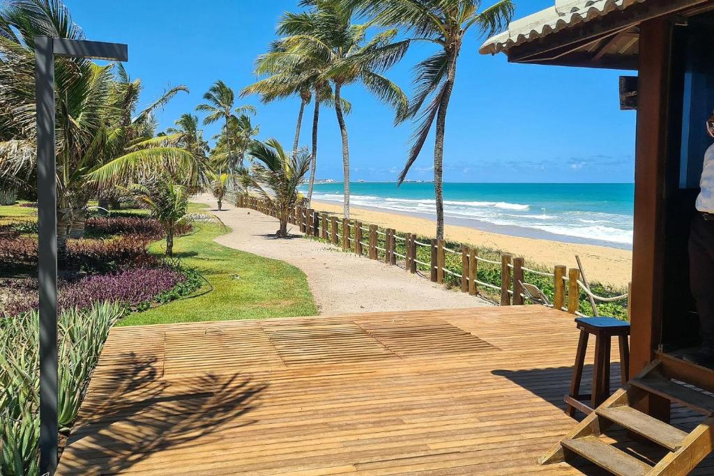  Flat cercado pelo paraíso no Beach Class Eco Life