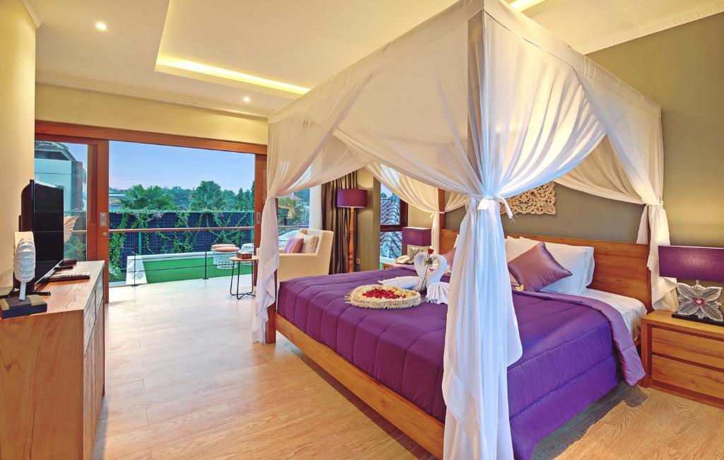 Postel nebo postele na pokoji v ubytování Kubu GWK Resort
