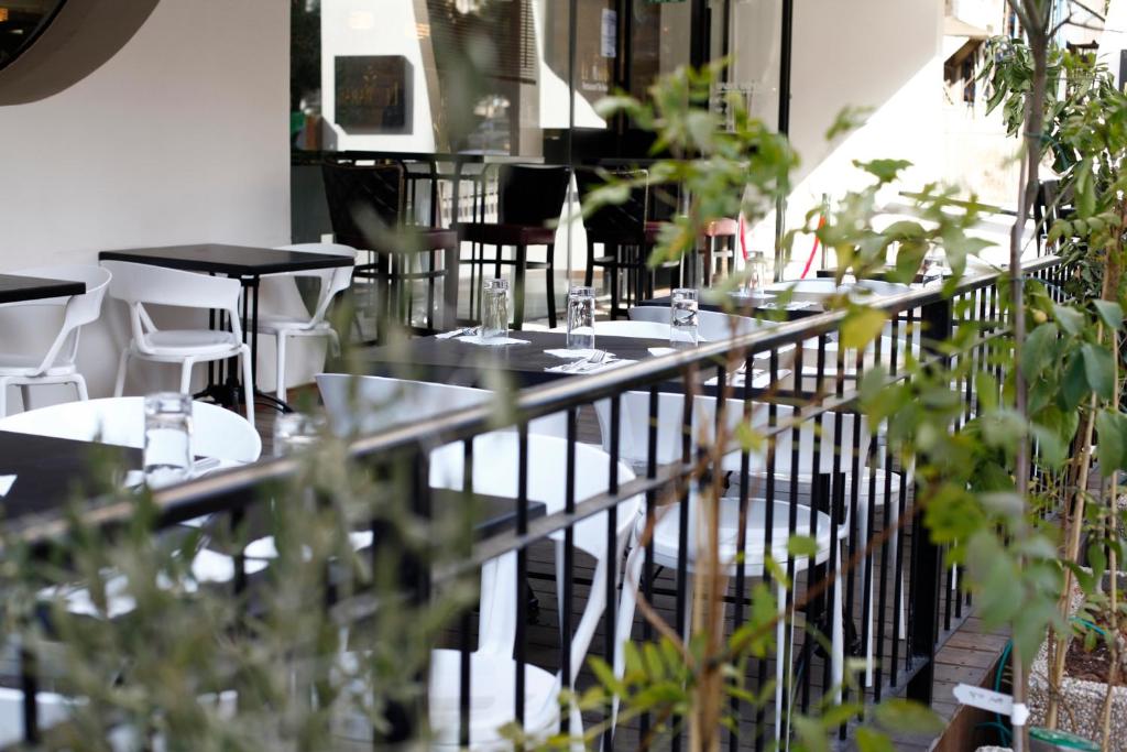Balkón nebo terasa v ubytování Idelson Hotel