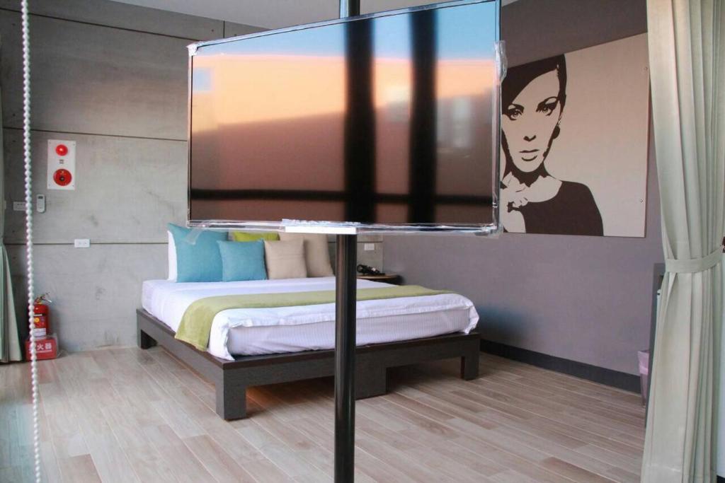 Postel nebo postele na pokoji v ubytování Star House